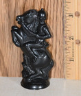 Vintage Es Lowe Renaissance Chess Set Replacement Piece Black Knight Only
