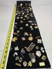 Huge Vintage Enamel Pin Lot 60  Bowling State Awards Fraternal Lapel Collection