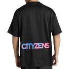 Puma Mcfc Ftblnrgy Crew Neck Short Sleeve Soccer Jersey Mens Black  77440116