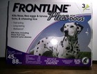 Frontline Plus Flea And Tick Treatment For Dogs 45-88 Lbs 3 Doses