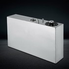 Aluminum Fuel Cell Tank 64l Universal Slim Race Drift Level Sender Silver
