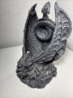 Freestanding Crouching Gothic Dragon Figurine Home Decor