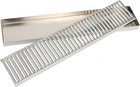 19  X 4  Beer Drip Tray No Drain Rectangular Stainless Steel Surface Mount