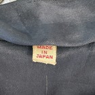 Japanese Vintage Gold Brocade Cheongsam Jacket And Black Pants