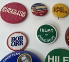 17 Pieces Vintage Political Campaign Buttons   Pin Lot Assorted Collectible