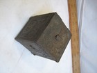 Antique Cast Iron Sport Scene Toy Safe Still Dime Bank Ornate Victorian Toy