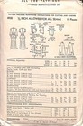 Rare Vintage 1940s Dress Advance Sewing Pattern 4920 Bust 30 Complete