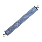 Victorian Floral Tapestry Bell Pull Wall Hanging Decor Brass Metal Trim 6  X 49 