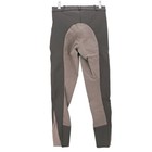 Elt Riding Breeches Merkur Dark Brown Embroidered Rhinestone Full Seat Sz 24 Nwt
