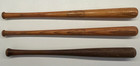 Lot Of 3 Vintage Mini Souvenir Baseball Bats Ron Santo Ernie Banks U s a 