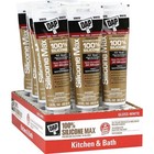 Dap Silicone Max 2 8 Oz  White Premium Kitchen  Bath   Plumbing 100  Silicone