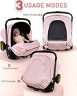 Summer Baby Car Seat Cover Compatible With Doona And Pink 