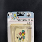 Vintage 1965 Danara Peanuts Baby Snoopy Childrens Comb   Brush Set- Sealed Nos