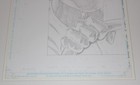 Deathstroke - Original Pencil Issue 8 Page 1 On Dc Art Board With Instructions