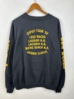 Vtg 1992 Usa Laconia  92 Gypsy Tour Distressed Sweater Fits Mens Sz Xl