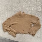 Vintage 80s Masq Medium Wool Blend Top Long Sleeve Bell Boho