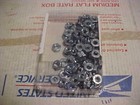 Qty 100 Hex Nuts  10 32 Ms Steel Course Thread With Free Shipping