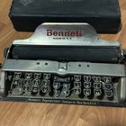 Bennett Typewriter Circa 1911-1912   Decoration-not Tested Vintage