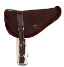 Suede Bareback Pad - Fleece Lined