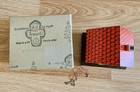 Vintage 1940 s Duetsches  germany  Snow White Wooden Bank Original Box 