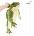 Ice King Bear Plush Giant Frog Stuffed Animal Soft Toy 22 Inches Large Green