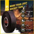 Hockey Tape Black 1inch Grip Tape 2 Roll Athletic Sports Tape Water-resistan Mul