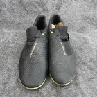 Nike Phantom Vsn Academy Df Fg mg Soccer Cleats Black Volt Size 10 Ao0566-007