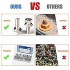 120 900 304 Stainless Steel Flat Washers Assorted Size M2-m12 For Screws   Bolts