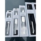 Smeg 7-piece Knife Block Set Stainless Steel Green Color New Dhl Express