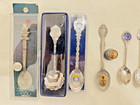 Lot Of 30 Vintage World s Fair Souvenir Spoons 1893-1996 Chicago Ny St Louis Ect