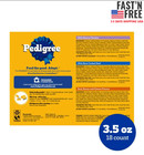 Pedigree Chopped Ground Dinner Cheese Adult Wet Dog Food   18  3 5 Oz