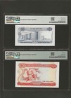 Singapore  1    10 1972-1973  P-1d   3d  Pmg 66   67 Epq Superb  Orchid Series