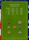 Coin Sets Of All Nations Peru 1992-1995 Unc Reformulated 1 2 Sols