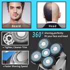 2pcs Shaver Replacement Blades Head Shaver  Universal 5 Blades Shaver Replace   