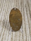 Vintage Brass Deco Style Buckingham Palace Throne Room Brass Engraved Key Fob