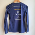 New Balance Tcs Nyc Marathon 2019 Long Sleeve Shirt Navy Blue Small