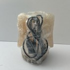 New Angel Shape Himalayan Salt Lamp  Usb Plug Wooden Base  5  Tall