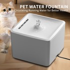Automatic Cat Dog Water Fountain  2 5l Pet Drinking Water Dispenser Bowl