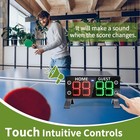 High Bright Large Digital Scoreboard  Portable Outdoor Electronic Scoreboard    