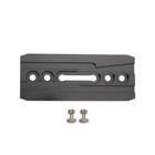 For Vinten 8-10-11-12-20-100-250 Camera Plate 5 1 2 X 2 3  With 3 8-16  Screws