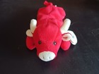 Ty Beanie Baby Tabasco The Bull Rare Retired 4th Gen Tag Errors Pvc Pellets