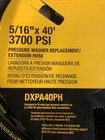 Dewalt 3700 Psi 5 16 X 40 Foot Pressure Washer Hose Dxpa40ph