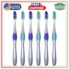 Colgate 360 Enamel Health Sensitive Toothbrush Compact Head Extra Soft 6 Pack