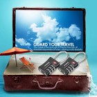 2 Pack Tsa Approved Luggage Locks  Combination Travel Cable Padlock  3-digit Wa