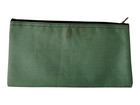 Hobe Sound National Bank Money Deposit Bag Vintage 1970 s Zippered Pouch Florida