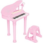 Losbenco Kids Piano Keyboard Toy  Toddler Electronic Musical Instrument Pink