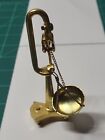 Antique Solid Brass Balance Scale Miniature Design Incomplete  