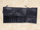 Koyudo Sueded Black Leather Brush Case  Japan  New