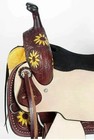 Western Premium Leather Barrel Trail Horse Saddle Tack With Set In All Sizes 