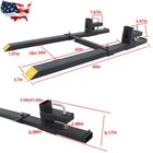 W  Stabilizer Bar 4000lbs 60  Tractor Clamp On Pallet Forks Bucket Quick Attach